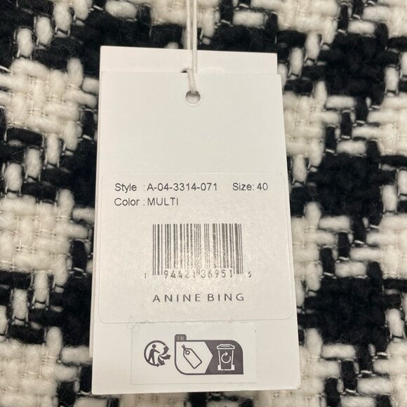 Anine Bing Houndstooth Co-Ord - Picture 6 of 7